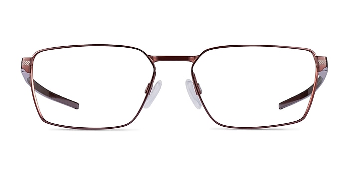 Oakley Sway Bar Brushed Bronze Titanium Eyeglass Frames from EyeBuyDirect