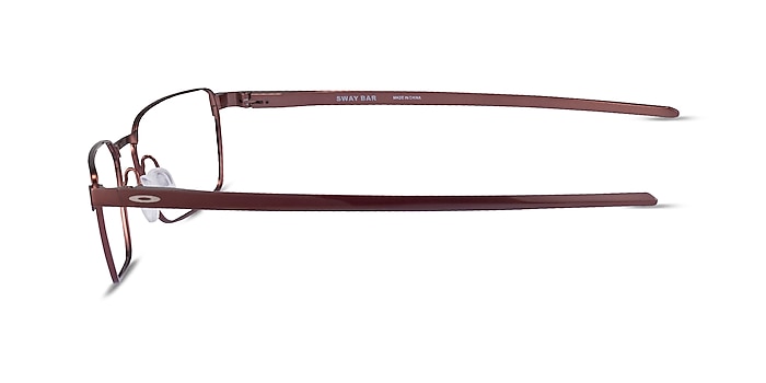 Oakley Sway Bar Brushed Bronze Titanium Eyeglass Frames from EyeBuyDirect