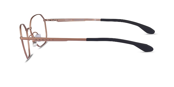 Oakley Sobriquet Matte Rose Gold Titanium Eyeglass Frames from EyeBuyDirect
