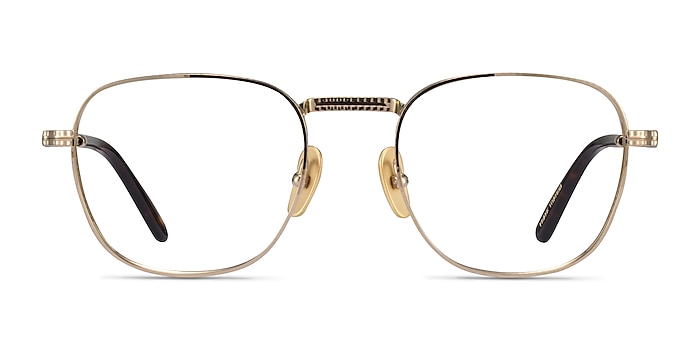 Ray-Ban RB8258V Frank Doré Titane Montures de lunettes de vue d'EyeBuyDirect