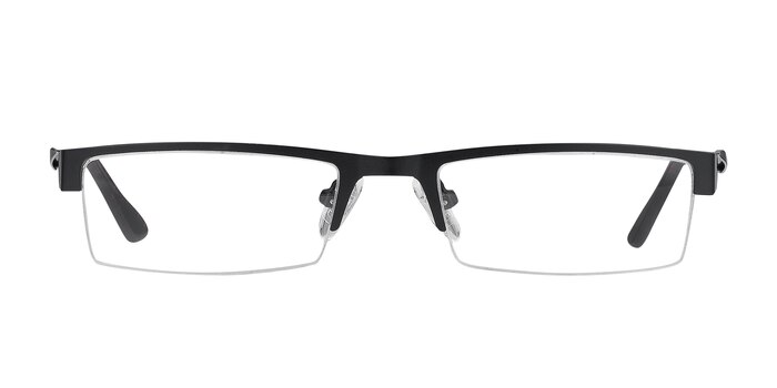 Malmo Rectangle Black Glasses for Men | Eyebuydirect