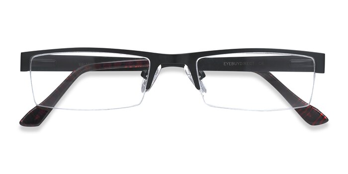 Black Malmo -  Metal Eyeglasses