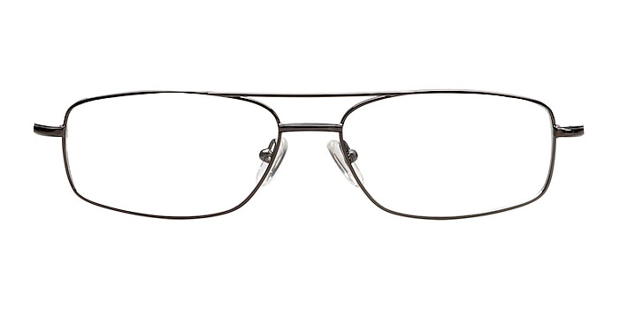 JA5008 Gunmetal Metal Eyeglass Frames from EyeBuyDirect