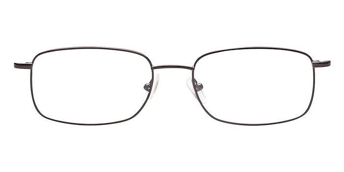 Model 47 Brown Metal Eyeglass Frames from EyeBuyDirect
