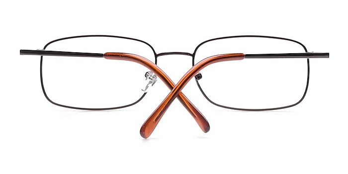 Brown Model 47 -  Classic Metal Eyeglasses