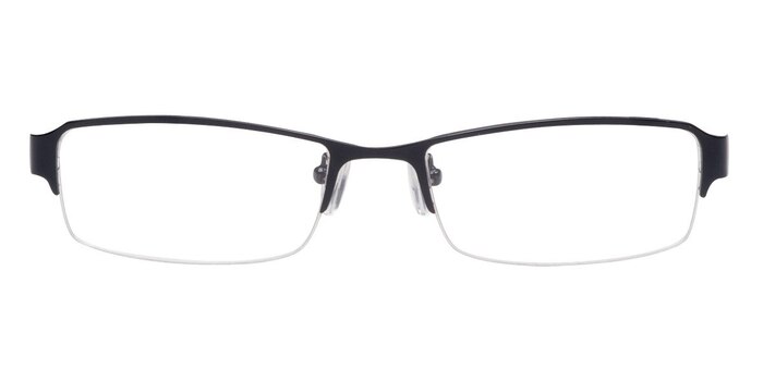 Melinda Noir Métal Montures de lunettes de vue d'EyeBuyDirect