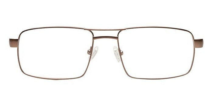 Ilansky Brown Metal Eyeglass Frames from EyeBuyDirect