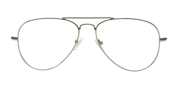 Baymak Gunmetal Métal Montures de lunettes de vue d'EyeBuyDirect