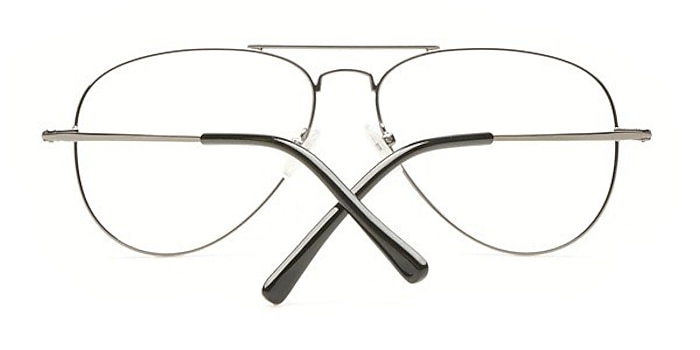 Gunmetal Baymak -  Geek Metal Eyeglasses