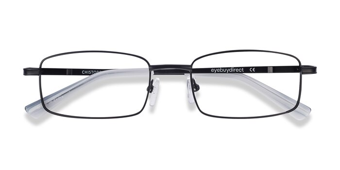 Black Chistopol -  Lightweight Metal Eyeglasses
