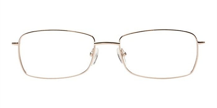 Lyubim Golden Metal Eyeglass Frames from EyeBuyDirect