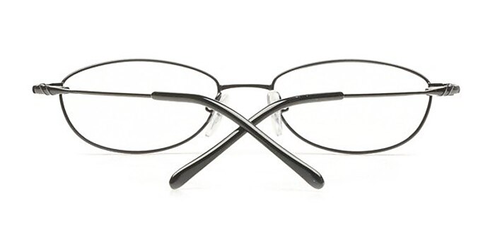 Black Maykop -  Metal Eyeglasses