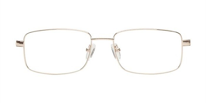 Chaplygin Golden Metal Eyeglass Frames from EyeBuyDirect