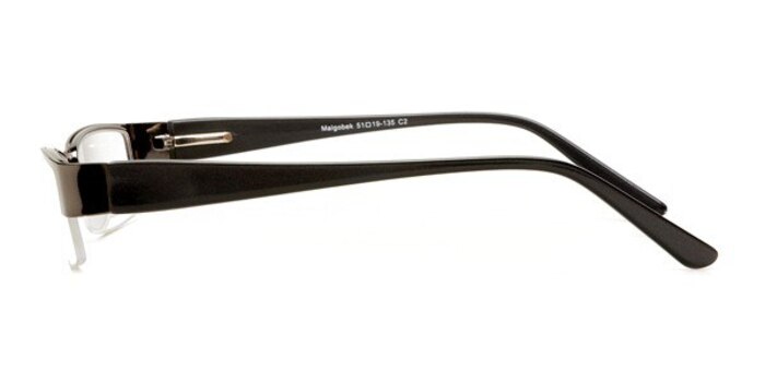Malgobek Gunmetal Métal Montures de lunettes de vue d'EyeBuyDirect