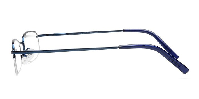 107087 Bleu Métal Montures de lunettes de vue d'EyeBuyDirect