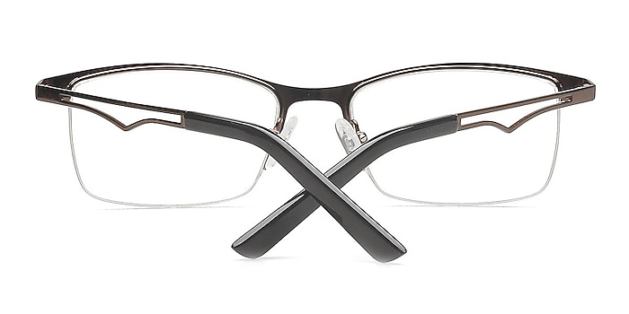 Brown Polyarny -  Metal Eyeglasses