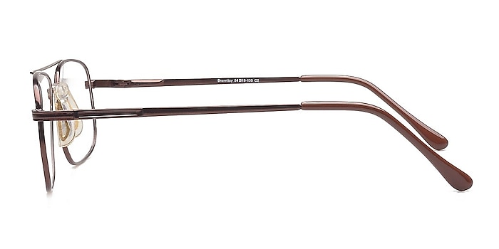 Bronnitsy Brown Metal Eyeglass Frames from EyeBuyDirect
