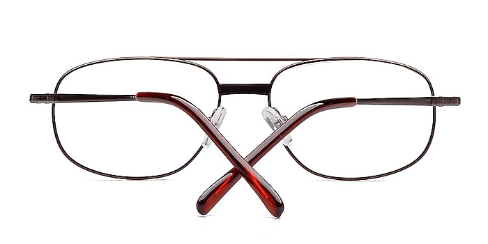 Brown Elektrougli -  Metal Eyeglasses