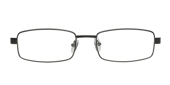 Salair Noir Métal Montures de lunettes de vue d'EyeBuyDirect