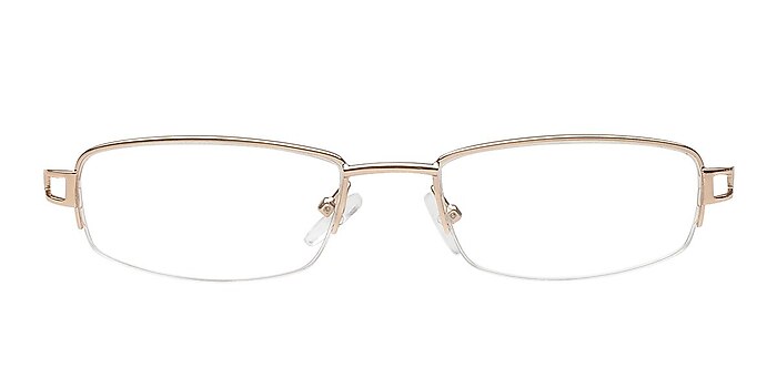 Chyormoz Golden Metal Eyeglass Frames from EyeBuyDirect