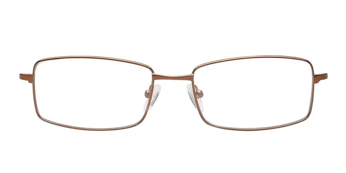 Cherepanovo Brown Metal Eyeglass Frames from EyeBuyDirect