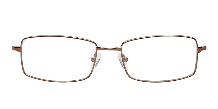 Cherepanovo Brown Metal Eyeglass Frames from EyeBuyDirect