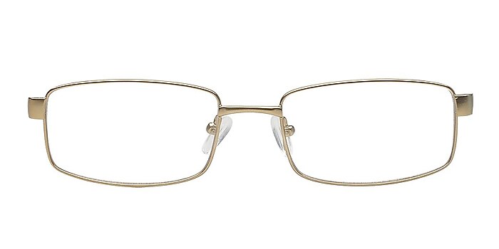 Posad Golden Metal Eyeglass Frames from EyeBuyDirect