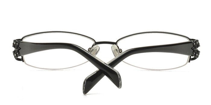 Noir 1210 -  Métal Lunettes de vue