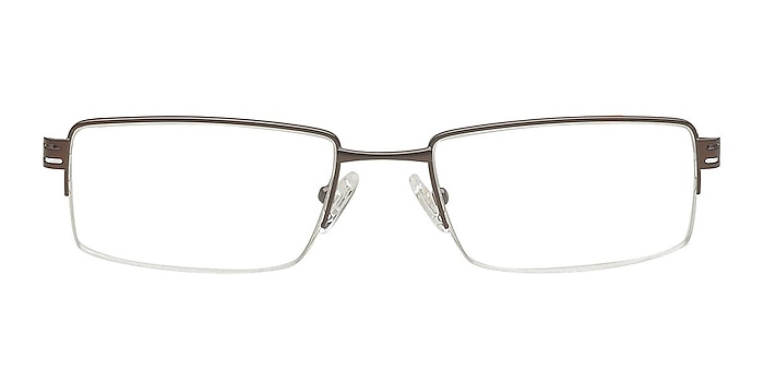 Vishera Brown Metal Eyeglass Frames from EyeBuyDirect