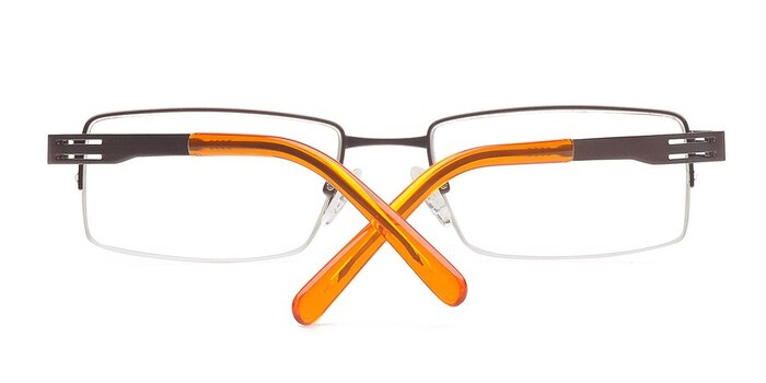 Brown Vishera -  Metal Eyeglasses