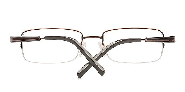 Brown Lukoyanov -  Classic Metal Eyeglasses