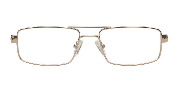 Oblist Doré Métal Montures de lunettes de vue d'EyeBuyDirect