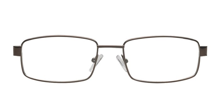 Zuyevo Brown Metal Eyeglass Frames from EyeBuyDirect