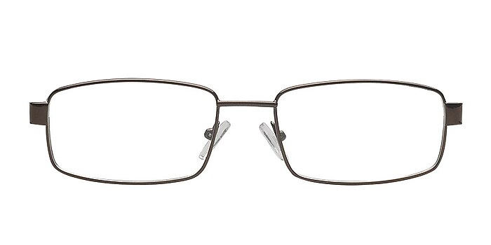 Zuyevo Brown Metal Eyeglass Frames from EyeBuyDirect
