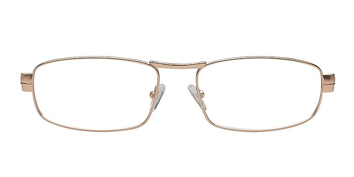 Akhtarsk Golden Metal Eyeglass Frames from EyeBuyDirect