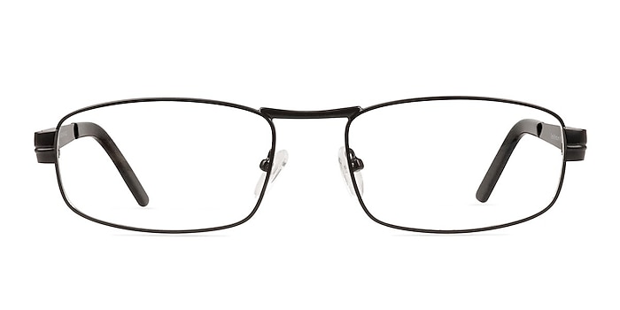 Akhtarsk Black Metal Eyeglass Frames from EyeBuyDirect