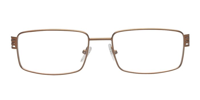 Puchezh Brun Métal Montures de lunettes de vue d'EyeBuyDirect
