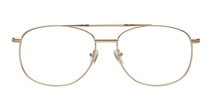 Yelnya Doré Métal Montures de lunettes de vue d'EyeBuyDirect