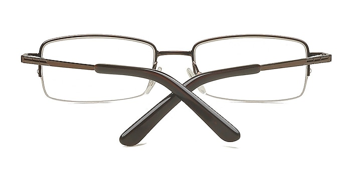 Brown Akaa -  Classic Metal Eyeglasses