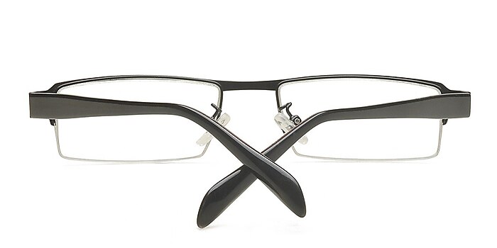 Black Shatsk -  Lightweight Metal Eyeglasses