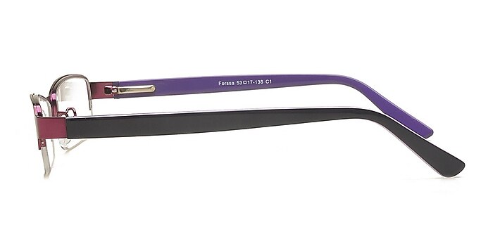 Forssa Purple Metal Eyeglass Frames from EyeBuyDirect