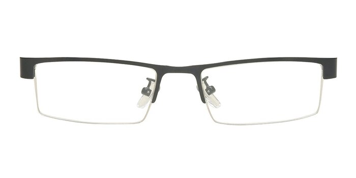 Heinola Noir Métal Montures de lunettes de vue d'EyeBuyDirect