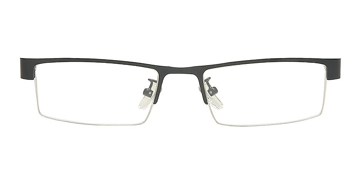 Heinola Black Metal Eyeglass Frames from EyeBuyDirect