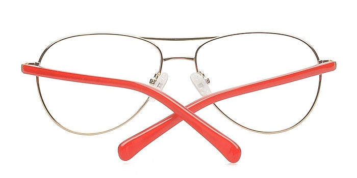 Red Piilani -  Colorful Metal Eyeglasses