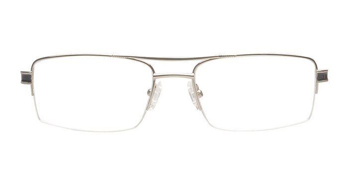 Napili Argenté Métal Montures de lunettes de vue d'EyeBuyDirect