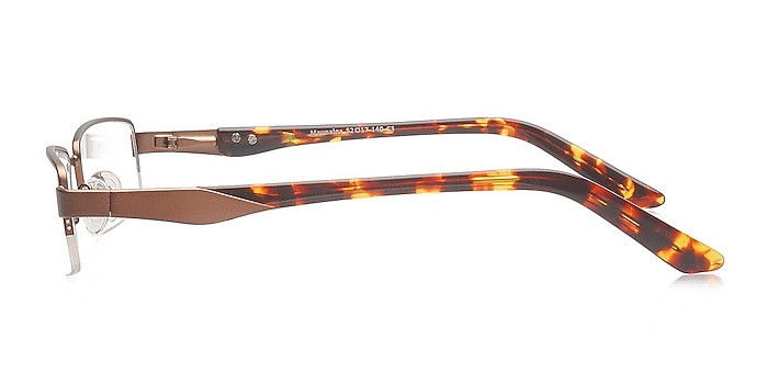 Maunaloa Brown Metal Eyeglass Frames from EyeBuyDirect
