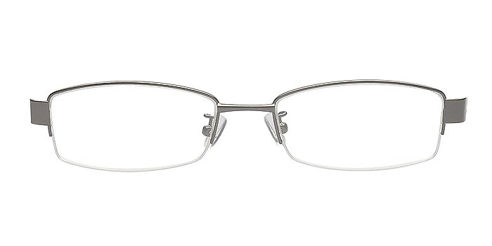 Othello Gunmetal Metal Eyeglass Frames from EyeBuyDirect