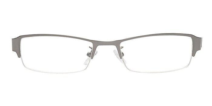 Prosser Gunmetal Metal Eyeglass Frames from EyeBuyDirect