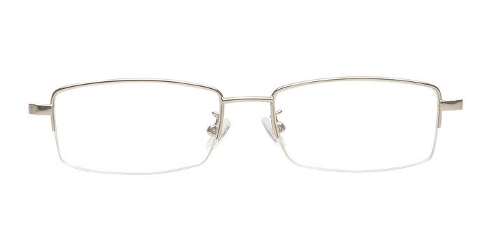 Chelan Argenté Métal Montures de lunettes de vue d'EyeBuyDirect