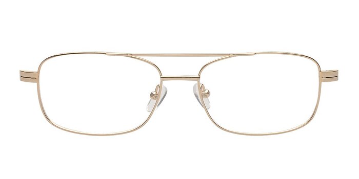 Quincy Doré Métal Montures de lunettes de vue d'EyeBuyDirect